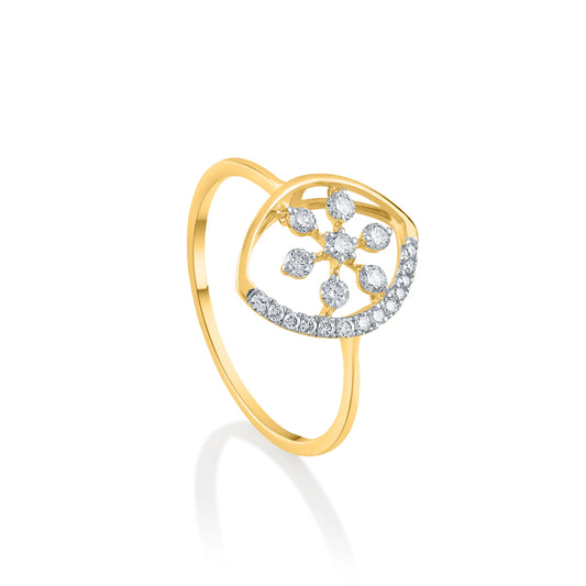 Light weight Diamond Ring
