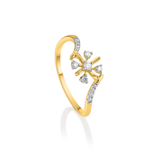 Light weight Diamond Ring