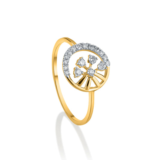Light weight Diamond Ring