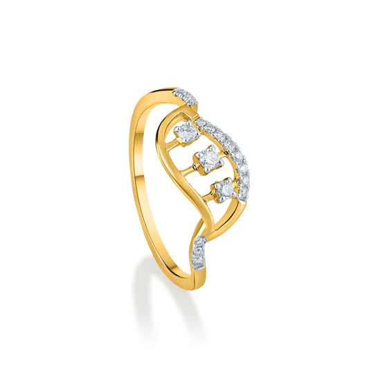 Light weight Diamond Ring