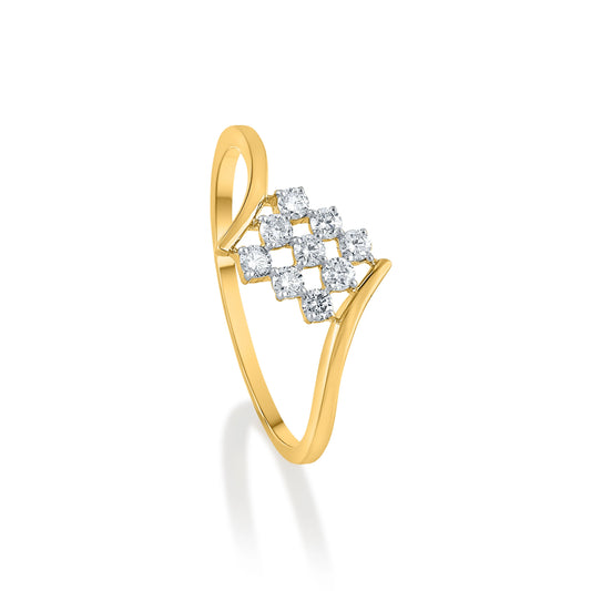 Light weight Diamond Ring