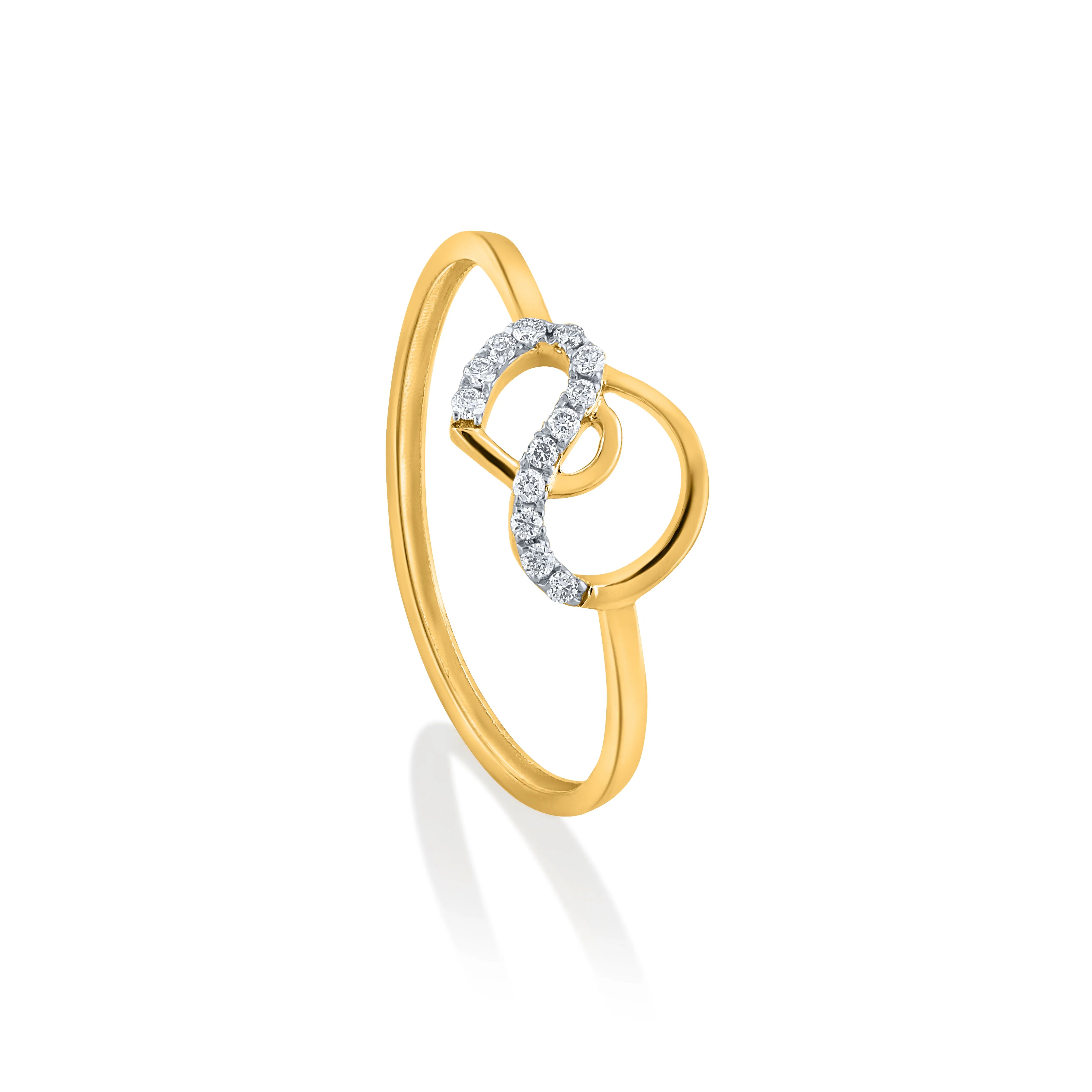 Light weight Diamond Ring – Aikya Jewellery - Main Image