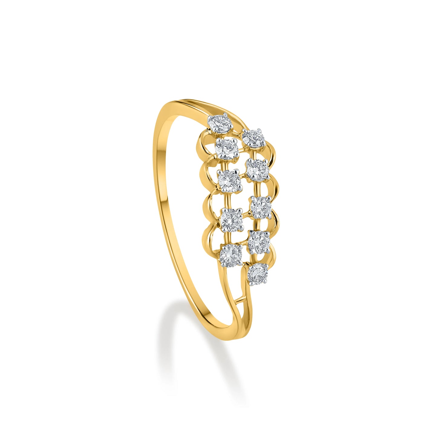 Light weight Diamond Ring