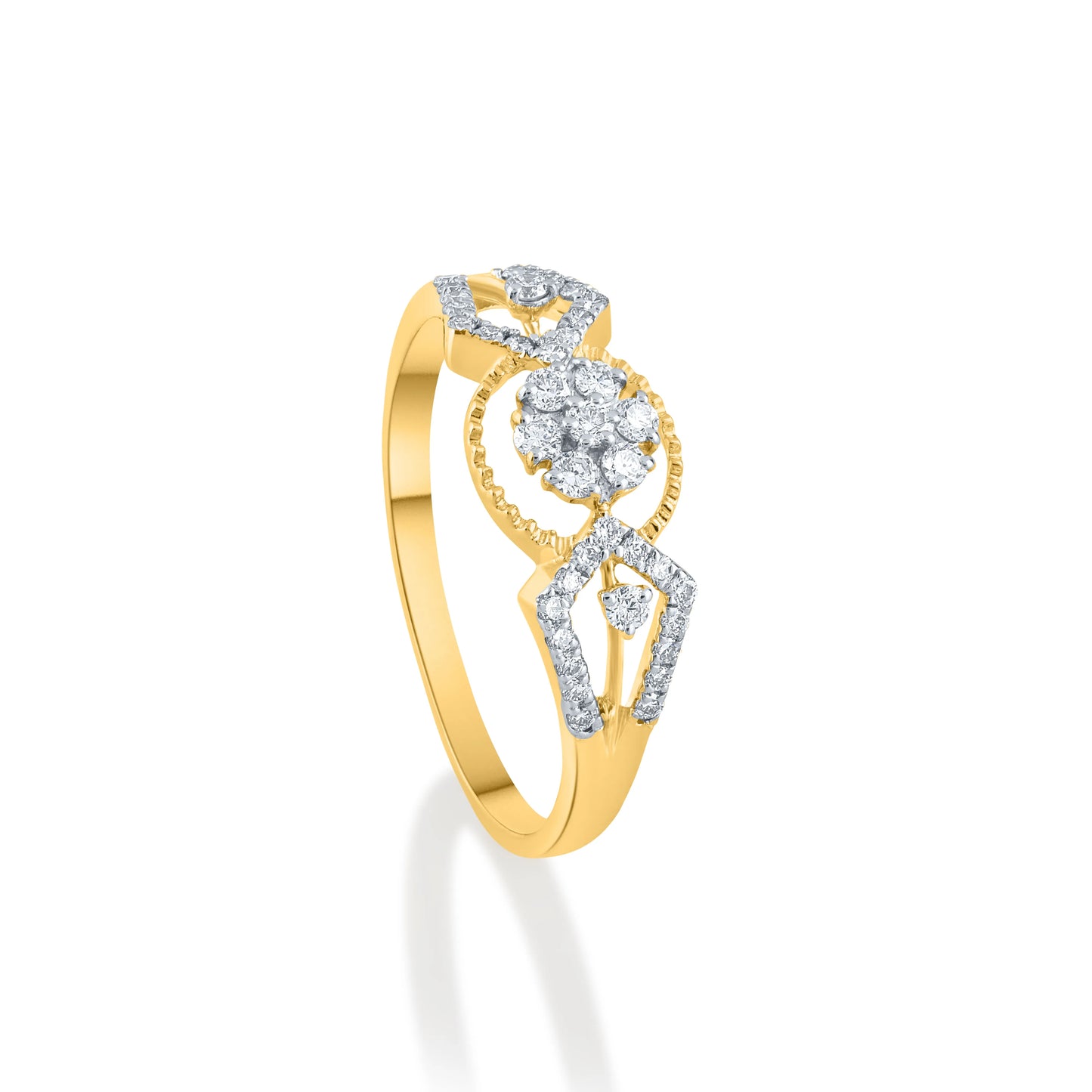 Light weight Diamond Ring