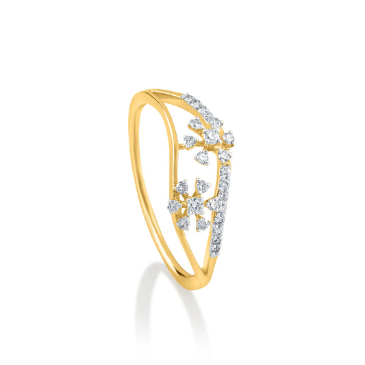 Light weight Diamond Ring