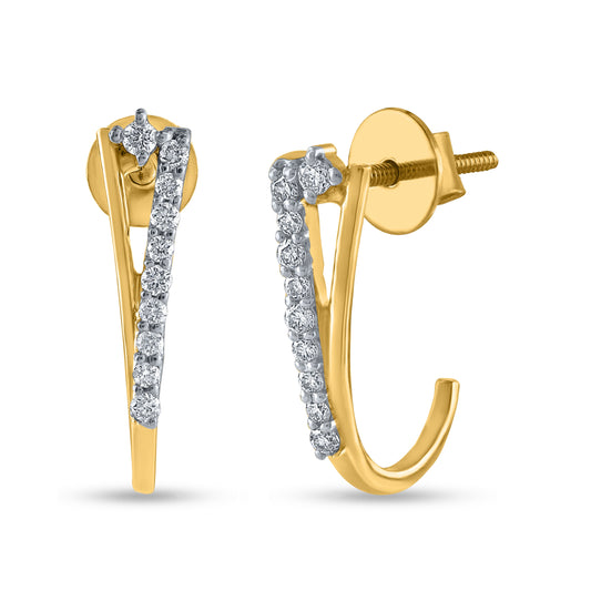 Elegant Diamond Earring