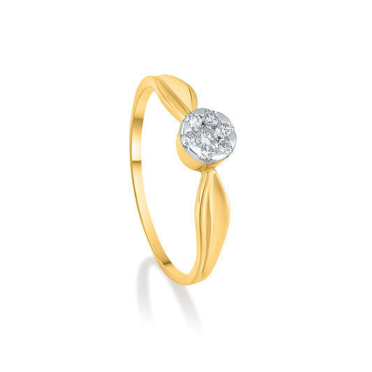 Light weight Diamond Ring