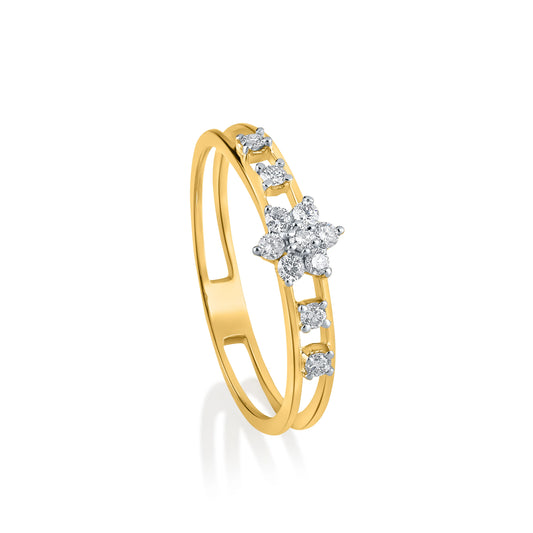 Light weight Diamond Ring