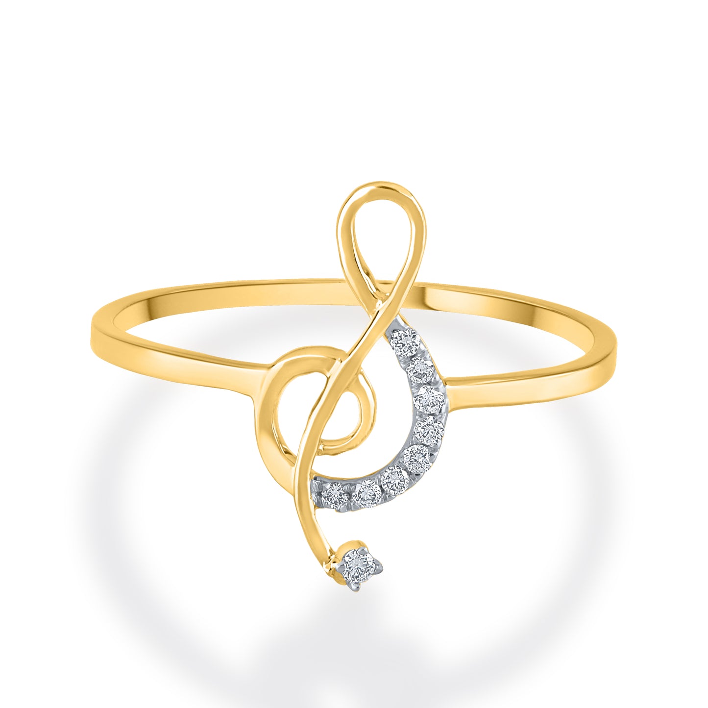 Melodic Harmony Diamond Ring