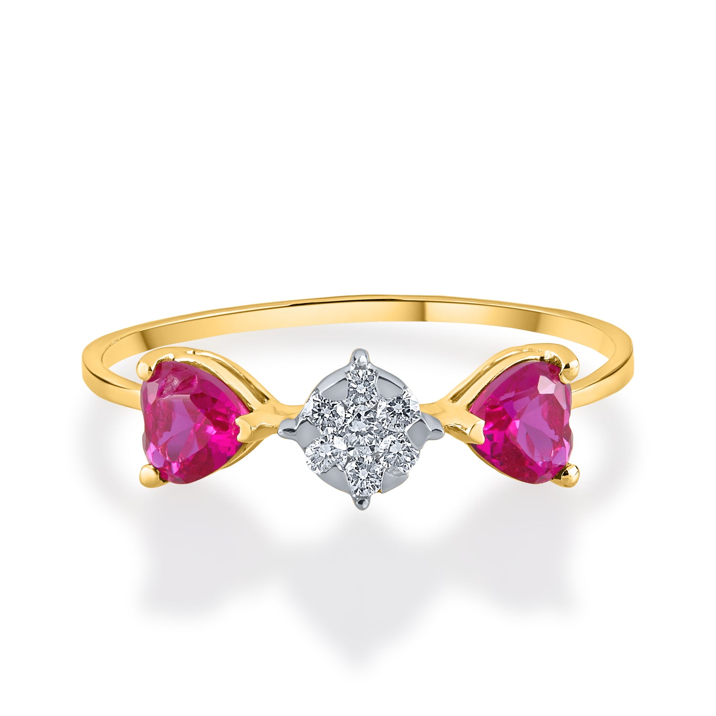 Ruby Luxe Diamond Accent Ring