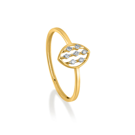 Light weight Diamond Ring