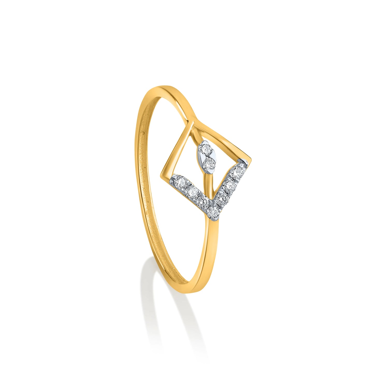 Light weight Diamond Ring