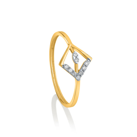 Light weight Diamond Ring