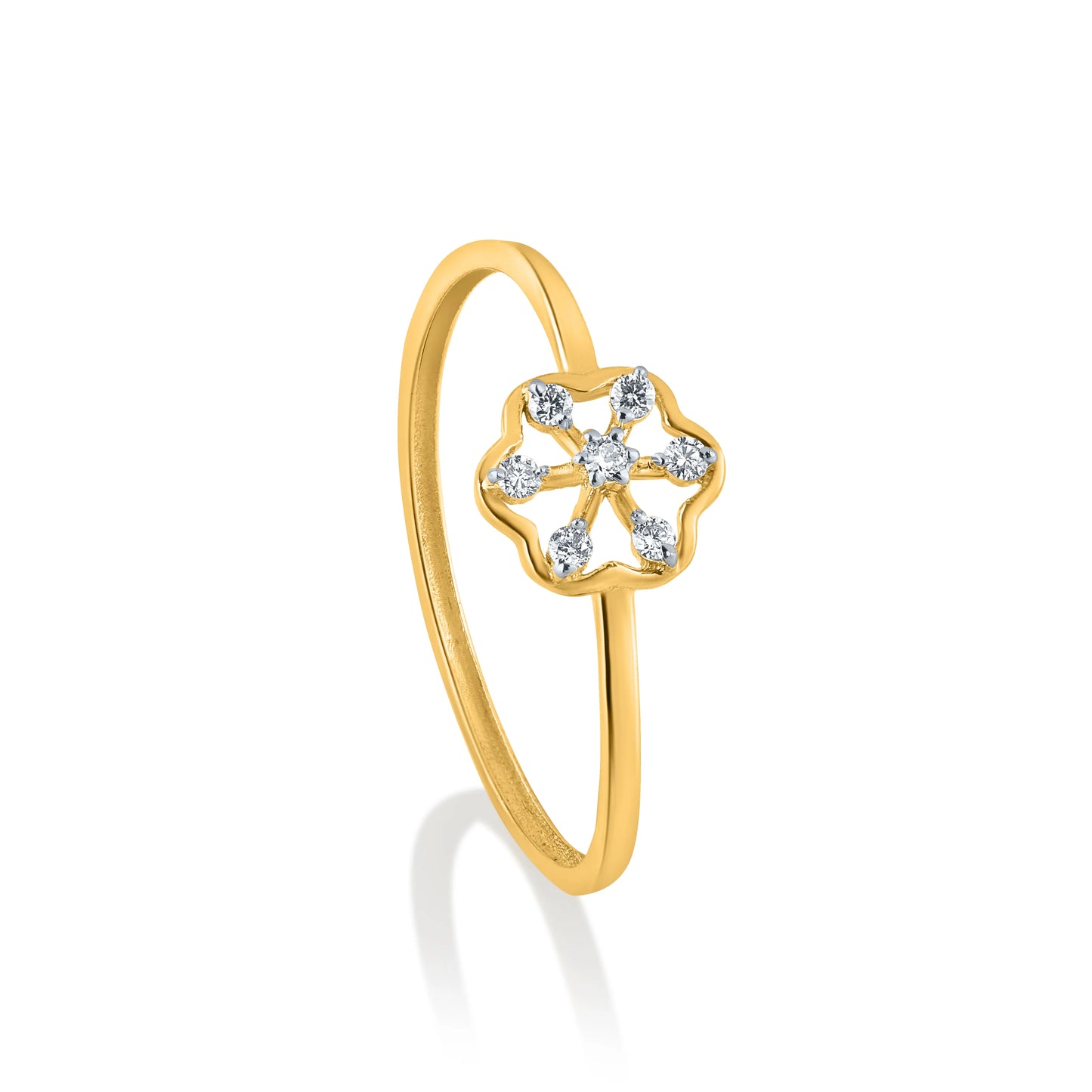 Light weight Diamond Ring