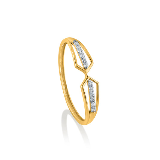 Light weight Diamond Ring