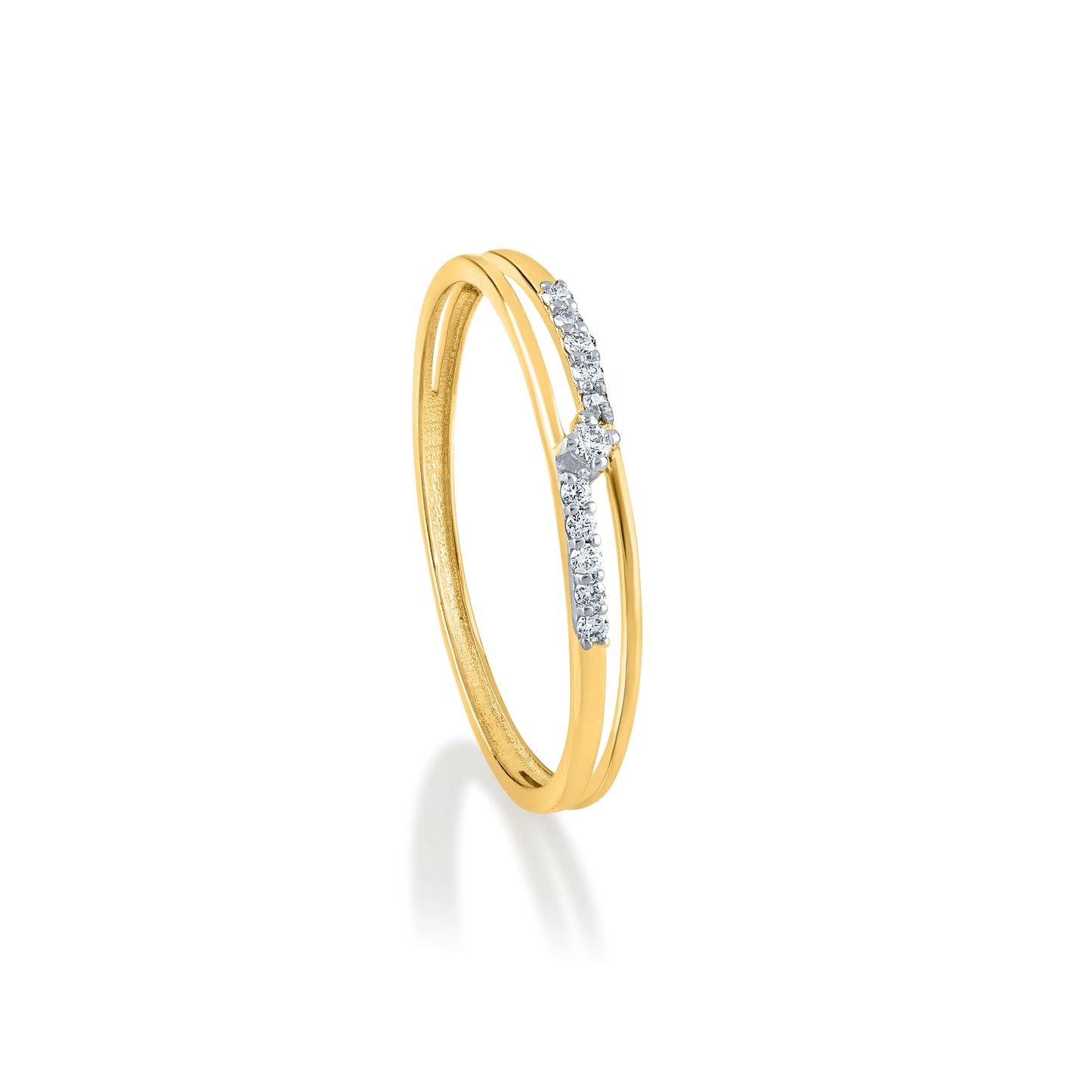 Light weight Diamond Ring