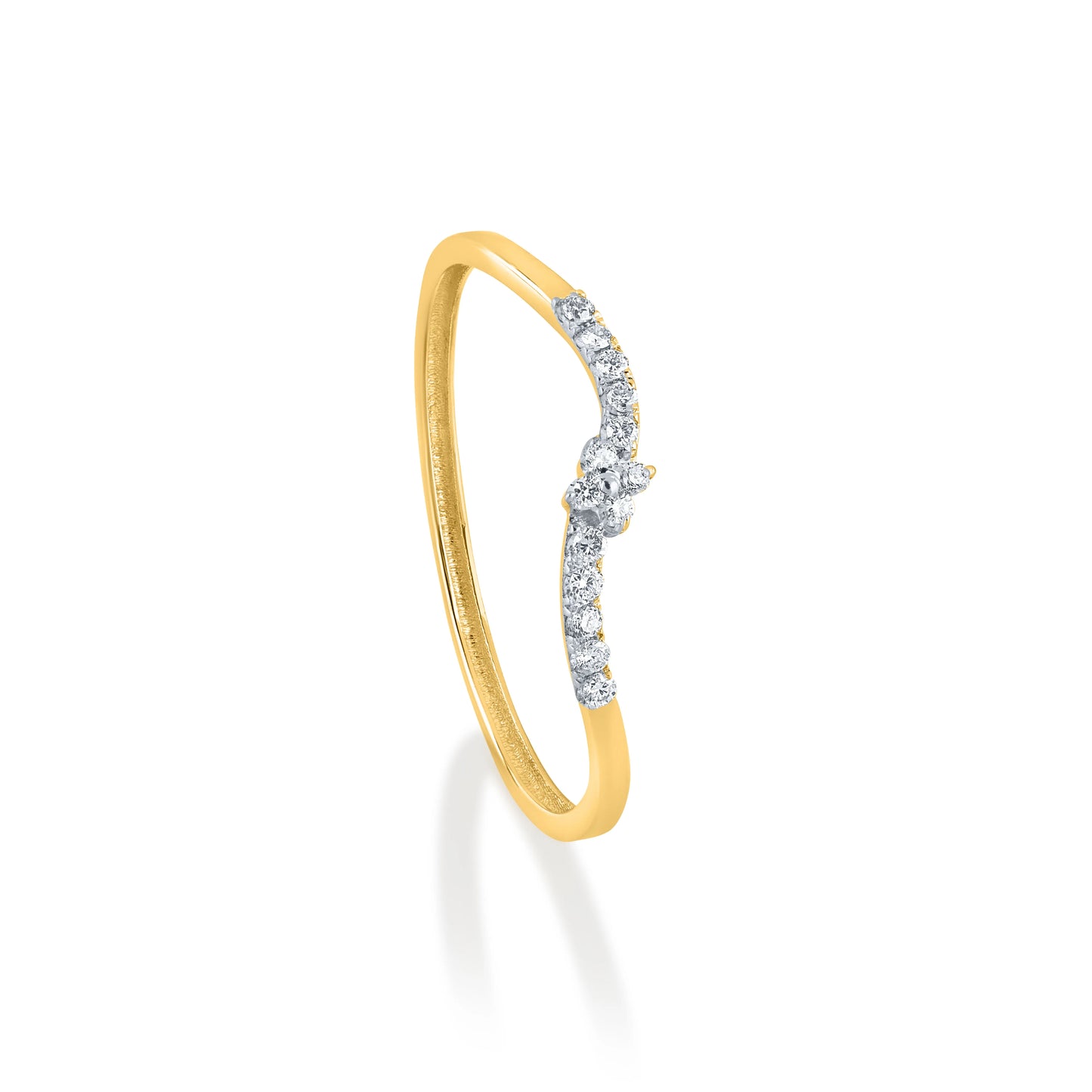 Light weight Diamond Ring