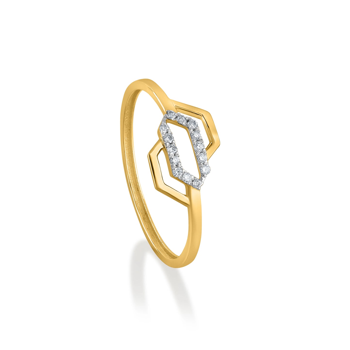 Light weight Diamond Ring