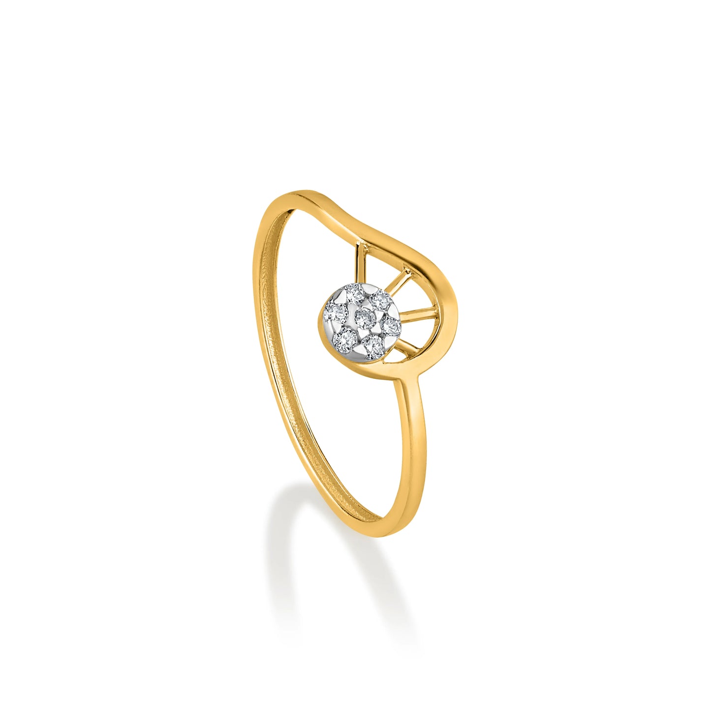 Light weight Diamond Ring