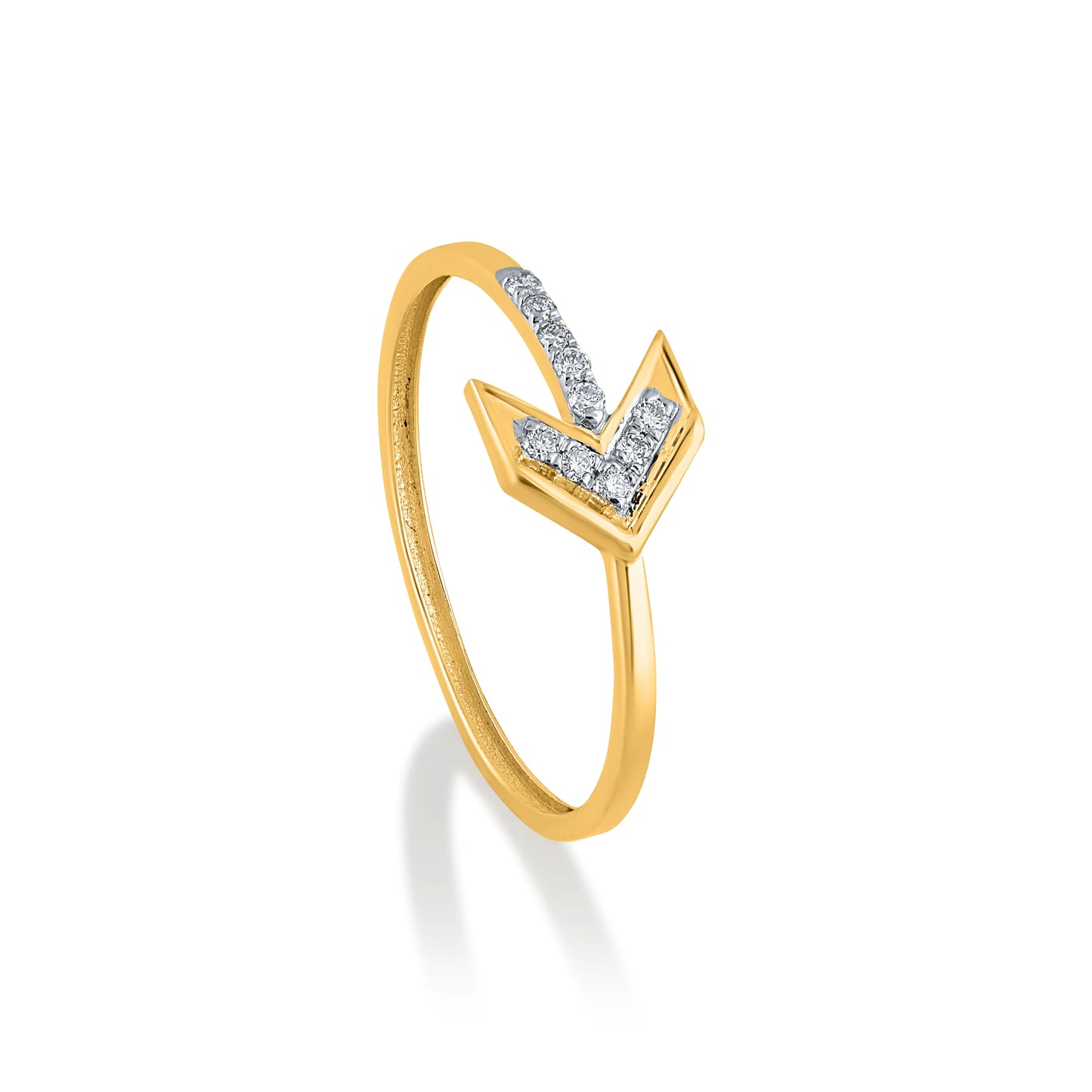 Light weight Diamond Ring